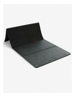 Decathlon | 8 mm Thick Indoors and Outdoors Durable Folding Fitness Mat - Black
