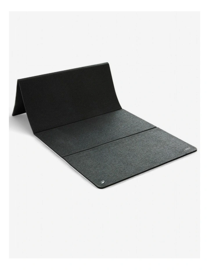 Decathlon | 8 mm Thick Indoors and Outdoors Durable Folding Fitness Mat - Black image 1