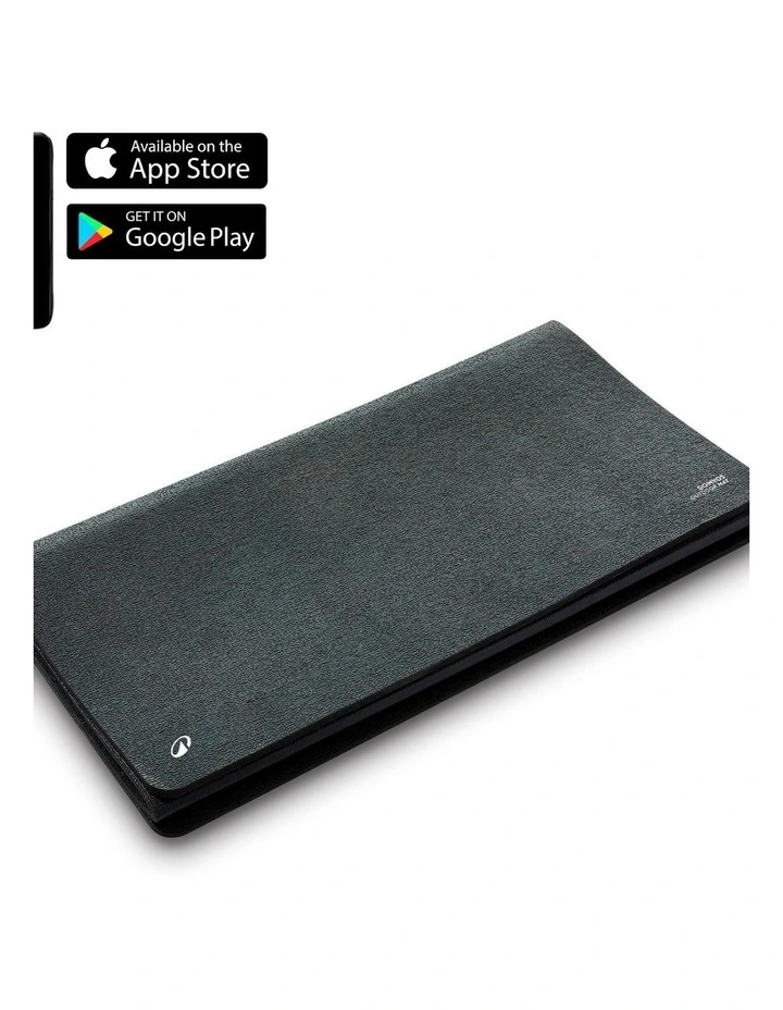 Decathlon | 8 mm Thick Indoors and Outdoors Durable Folding Fitness Mat - Black image 2