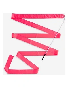 Decathlon | Rhythmic Gymnastics (RG) Ribbon 4m - Pink