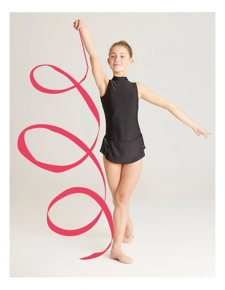 Decathlon | Rhythmic Gymnastics (RG) Ribbon 4m - Pink image 5
