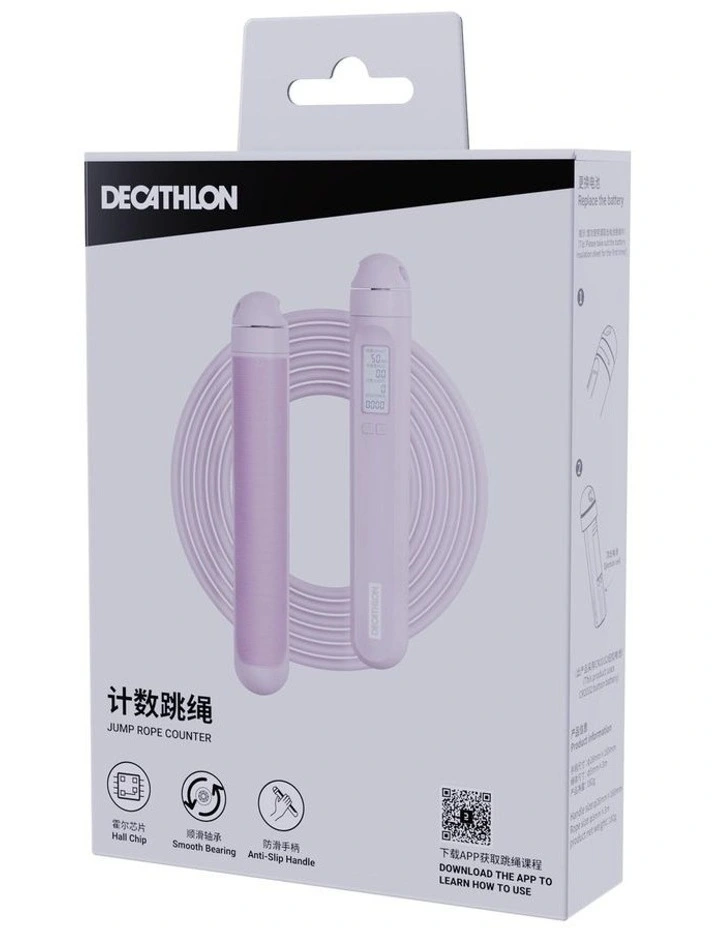 Decathlon | Domyos Jump Rope 800 Counter Pink image 2