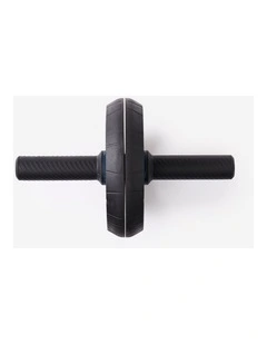 Decathlon | Dual Mode Weight Training Ab Wheel - Black