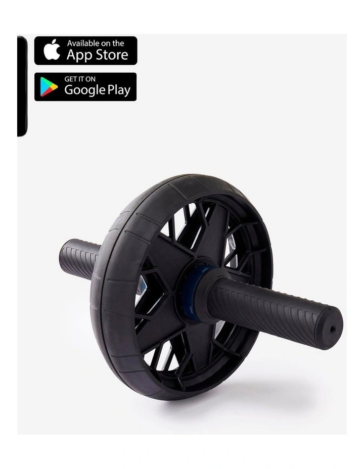 Decathlon | Dual Mode Weight Training Ab Wheel - Black image 2