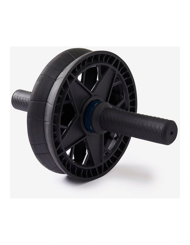 Decathlon | Dual Mode Weight Training Ab Wheel - Black image 3