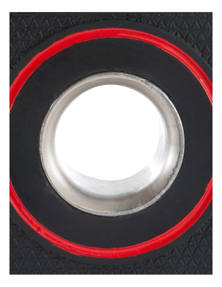 Decathlon | Rubber Weight Disc with Handles 28mm 5kg image 5