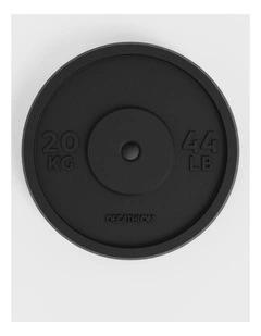 Decathlon | Cast Iron Weight Training Disc Weight - 20 kg 28 mm