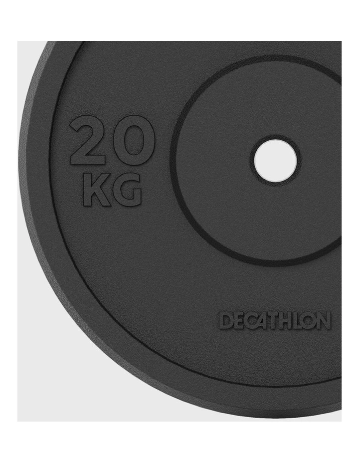 Decathlon | Cast Iron Weight Training Disc Weight - 20 kg 28 mm image 4