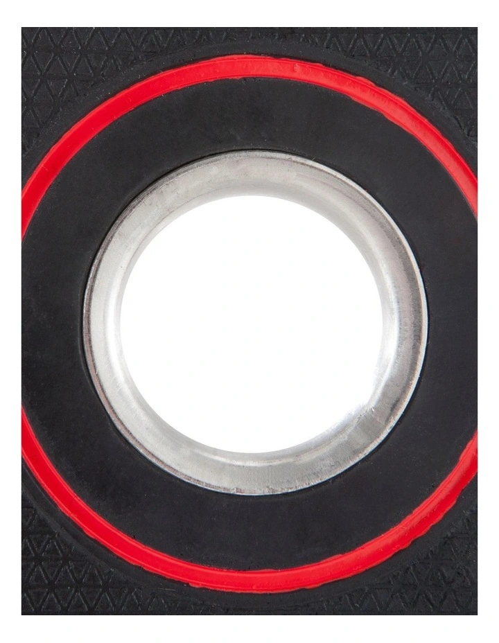 Decathlon | Rubber Weight Disc 28 mm 2.5 kg image 5