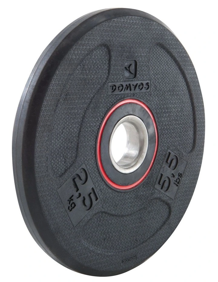 Decathlon | Rubber Weight Disc 28 mm 2.5 kg image 6