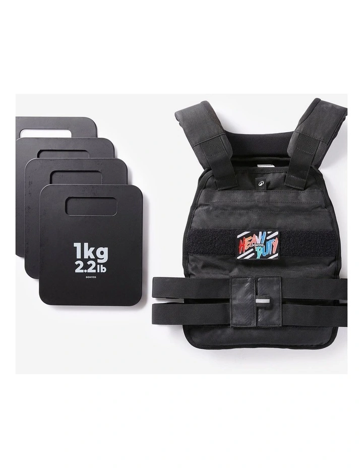 Decathlon | Adjustable Weight Training Weighted Vest 6 to 10 kg image 4