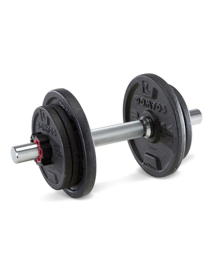 Decathlon | Weight Training 10 kg 80% Recycled Cast Iron Dumbbells Set image 1
