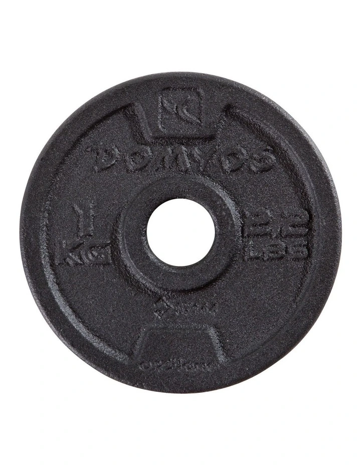 Decathlon | Weight Training 10 kg 80% Recycled Cast Iron Dumbbells Set image 6