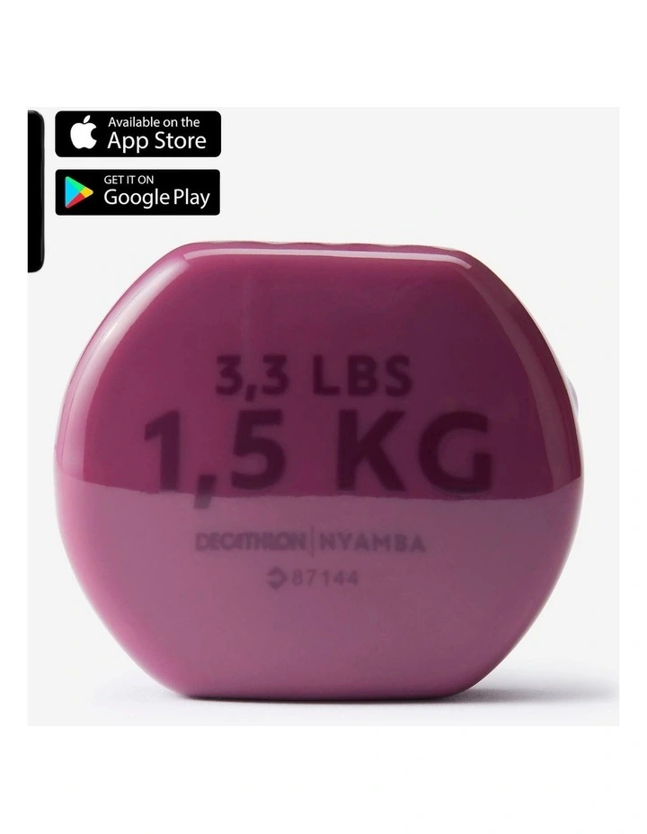 Decathlon | Nyamba 1.5kg Dumbbells (pair) image 2