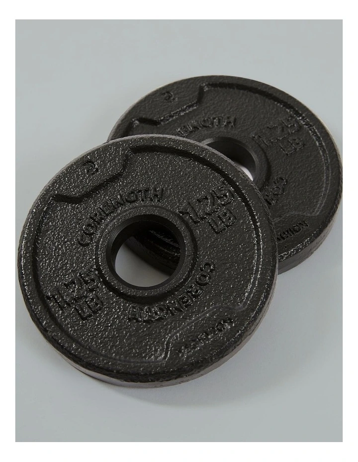 Decathlon | Weight Training 50 kg 80% Recycled Cast Iron Dumbbells and Bar Set image 6