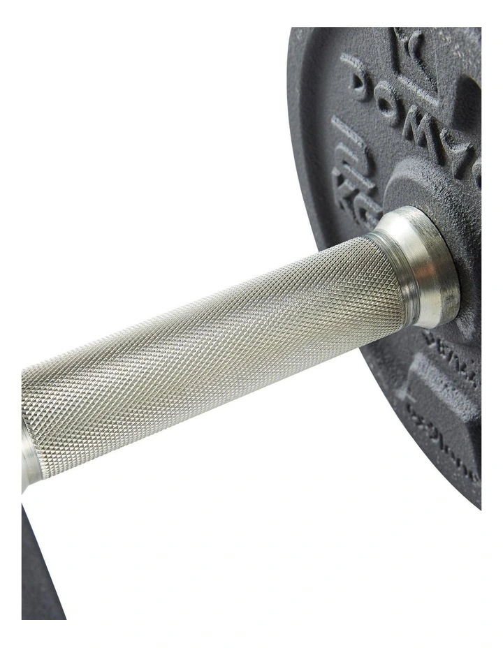 Decathlon | Weight Training 20 kg Partly Recycled Cast Iron Dumbbells Set image 7