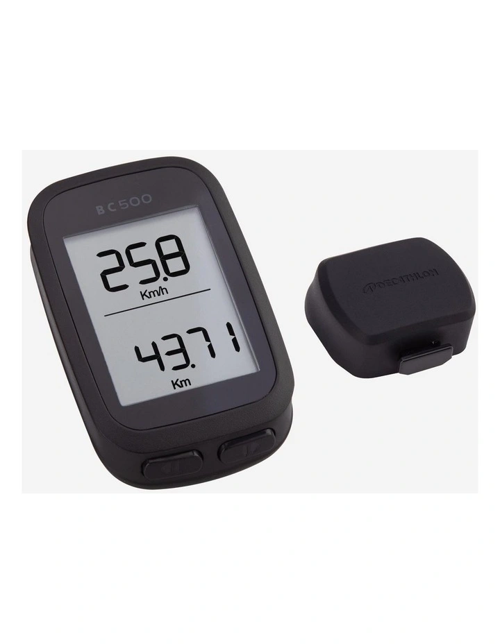 Decathlon | Wireless BC 500 Van Rysel cycle computer - Black image 2