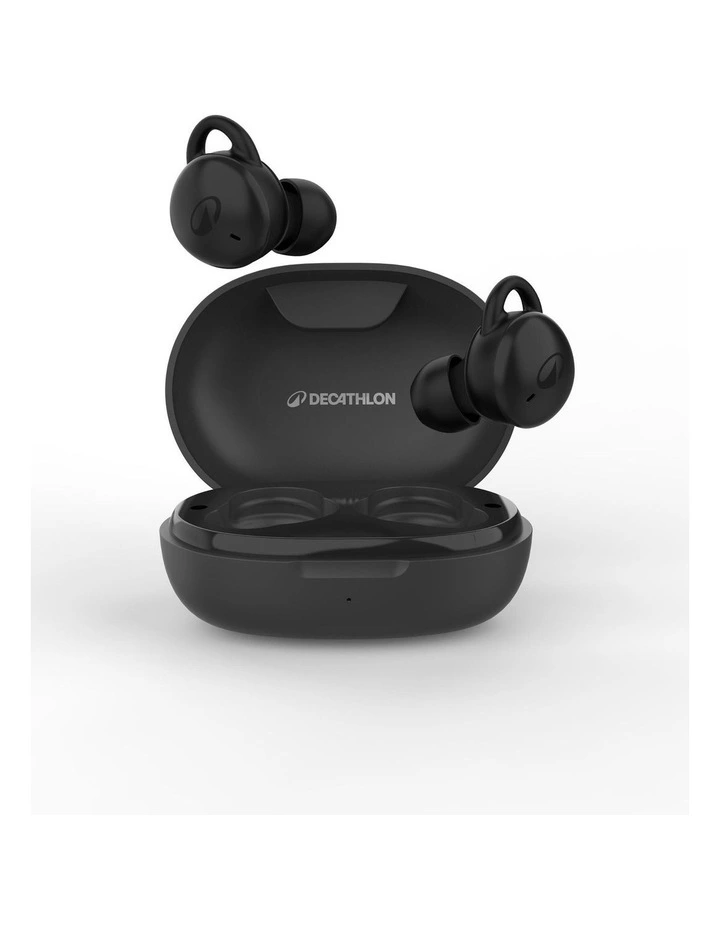 Decathlon | RUNNING 100- 100% WIRELESS EARPHONES TWS 100 - BLACK image 2