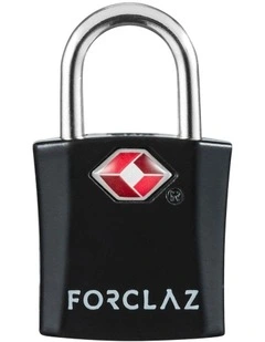 Decathlon | Travel Backpack Padlocks w/ Keys 2-pack - smoked black / 8577797