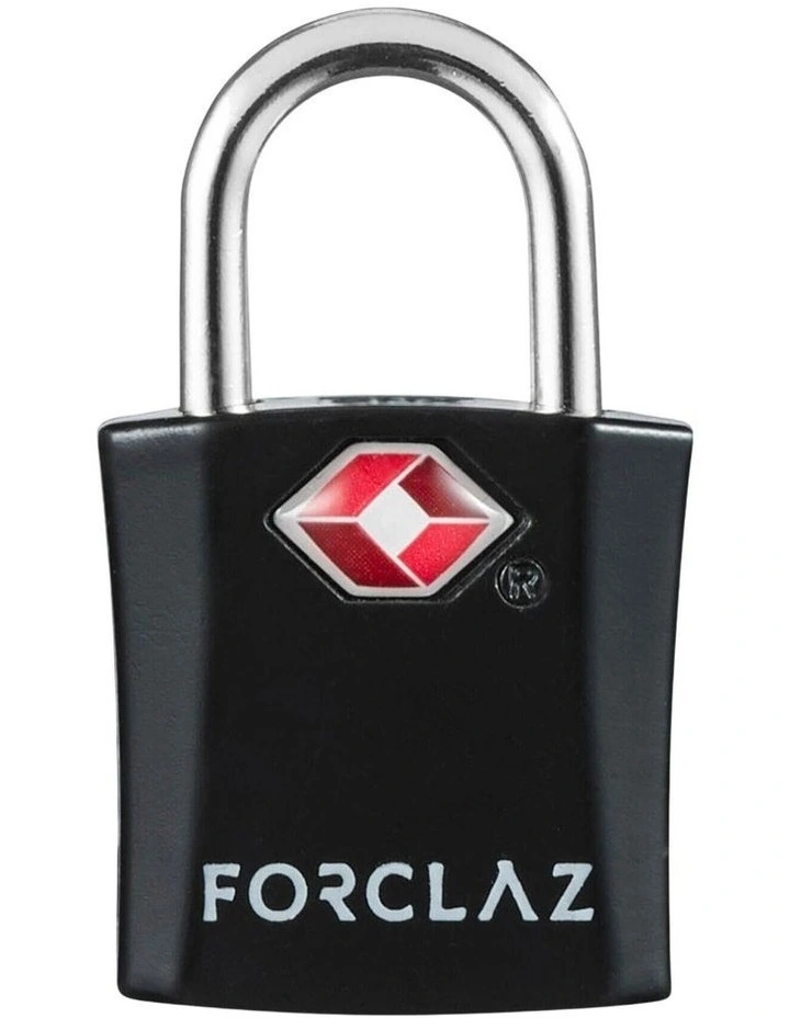 Decathlon | Travel Backpack Padlocks w/ Keys 2-pack - smoked black / 8577797 image 1