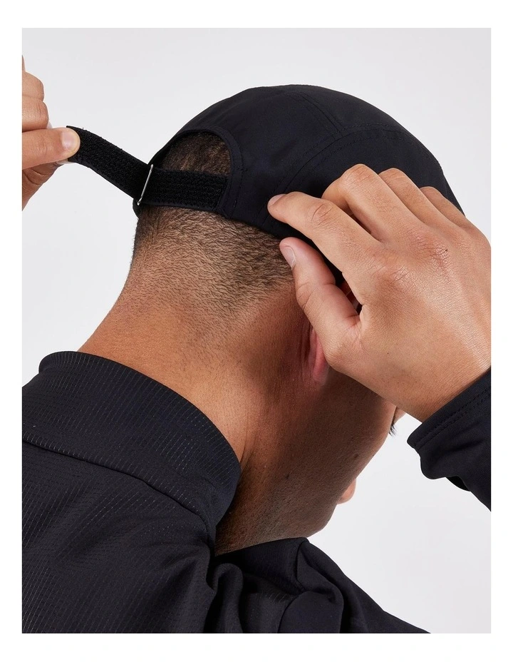 Decathlon | Adult rain running cap - Kiprun water repellent 5 panels - Black image 7