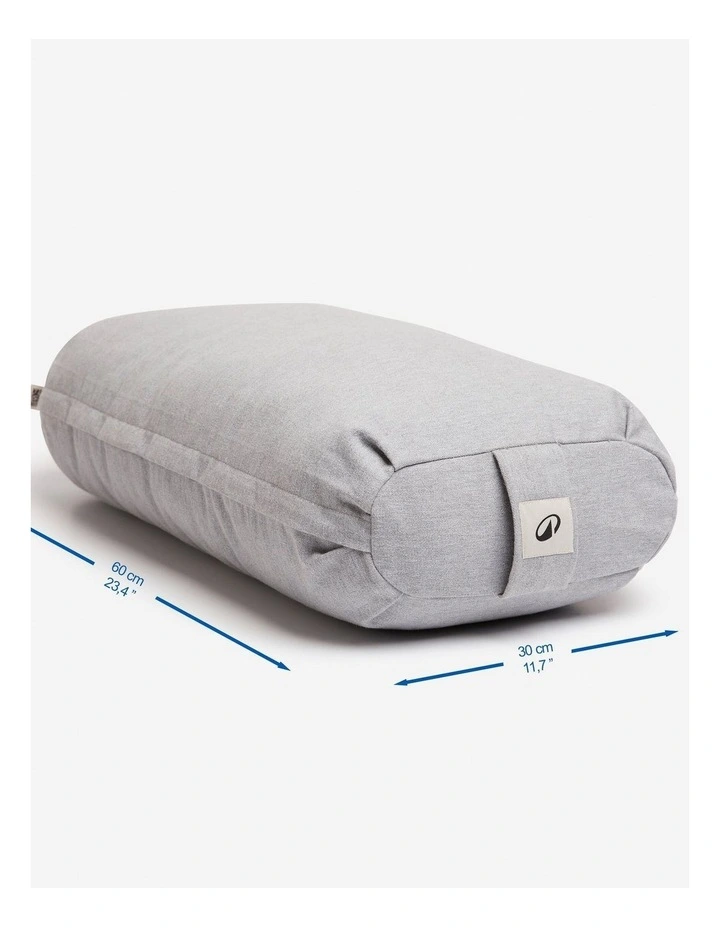 Decathlon | Flat Yoga Bolster - Blue image 3