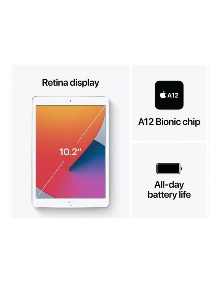 Refurbished - Apple (8th Generation) iPad 10.2 Wi-Fi 32GB (Space Grey) image 3