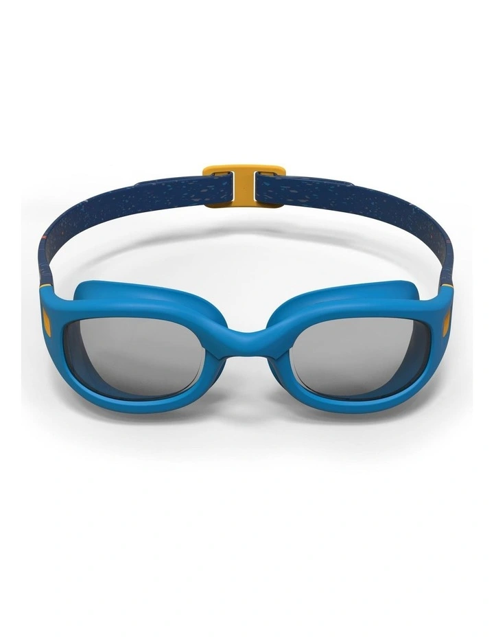 Decathlon | Swimming goggles SOFT - Clear lenses - Size small - Blue yellow image 2
