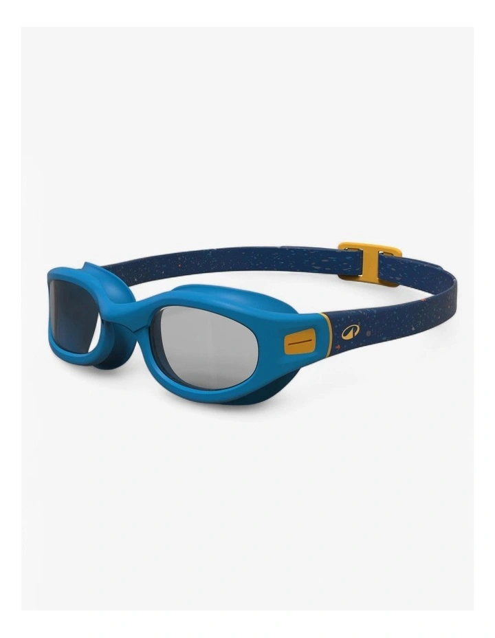 Decathlon | Swimming goggles SOFT - Clear lenses - Size small - Blue yellow image 6
