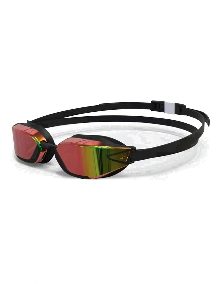 Swimming goggles One Size Fits All - Bfast black mirror Fire - New anti-fog image 1