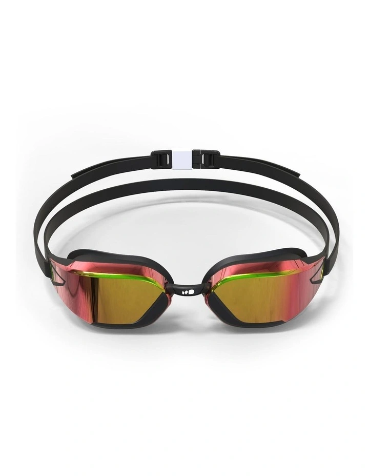 Swimming goggles One Size Fits All - Bfast black mirror Fire - New anti-fog image 3