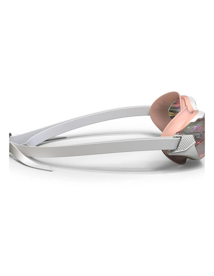 Swimming goggles One Size Fits All - Bfast white mirror pink - New anti-fog image 3