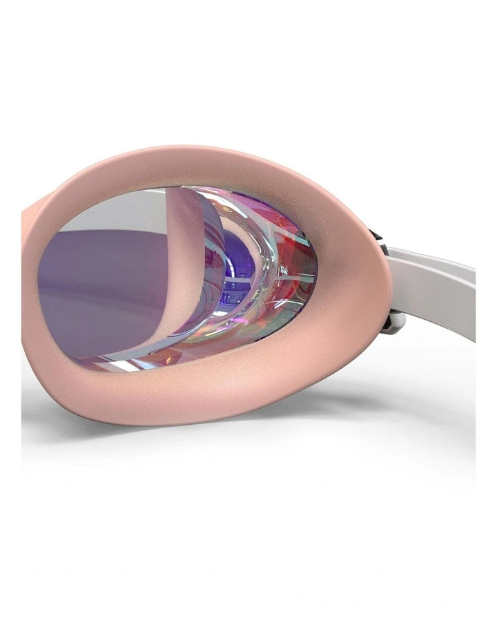 Swimming goggles One Size Fits All - Bfast white mirror pink - New anti-fog image 6