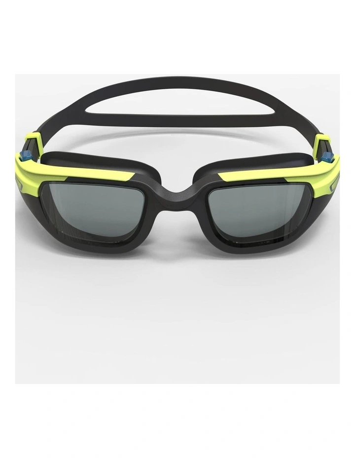 Decathlon | Swimming goggles SPIRIT - Smoked lenses - Size small - Black yellow image 3