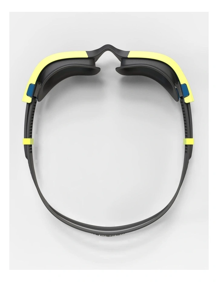 Decathlon | Swimming goggles SPIRIT - Smoked lenses - Size small - Black yellow image 4