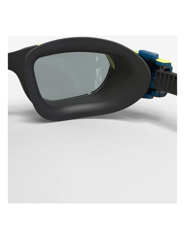 Decathlon | Swimming goggles SPIRIT - Smoked lenses - Size small - Black yellow image 5