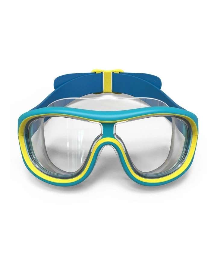 Decathlon | SWIMDOW 100 Kids / Jr Swimming Mask - Clear Lenses - Blue image 3