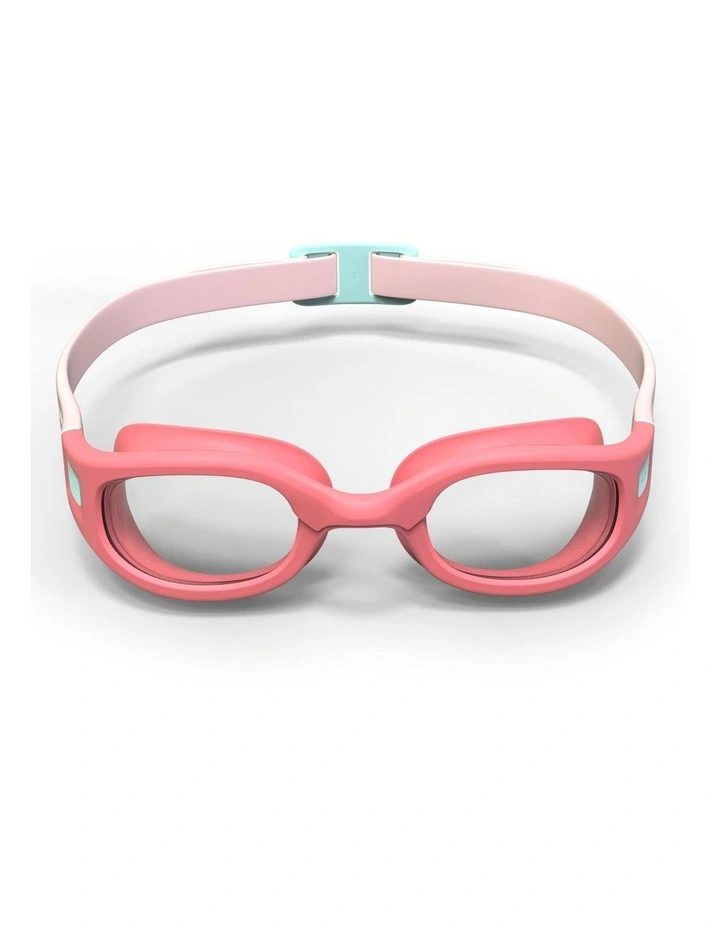 Decathlon | Swimming goggles SOFT - Clear lenses - Size small - Pink turquoise image 2