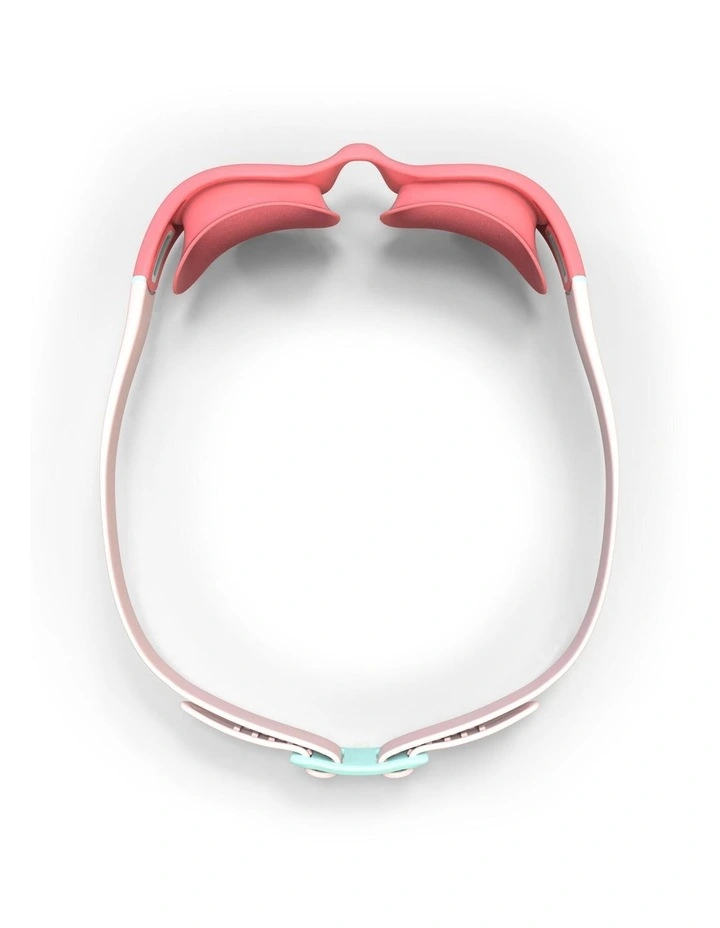 Decathlon | Swimming goggles SOFT - Clear lenses - Size small - Pink turquoise image 4