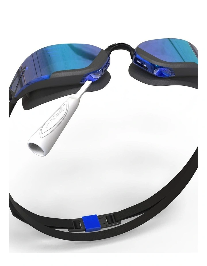 Swimming goggles One Size Fits All - Bfast black mirror blue - New anti-fog image 6