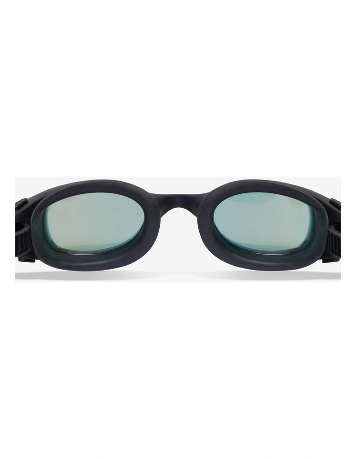 Decathlon | Swimming goggles, Spirit mirror black orange image 4