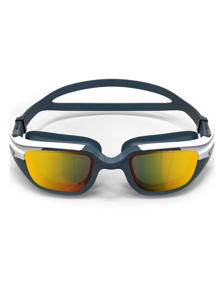 SPIRIT 500 KIDS / JR SWIMMING GOGGLES MIRROED LENSES - Yellow / White Turquoise image 2