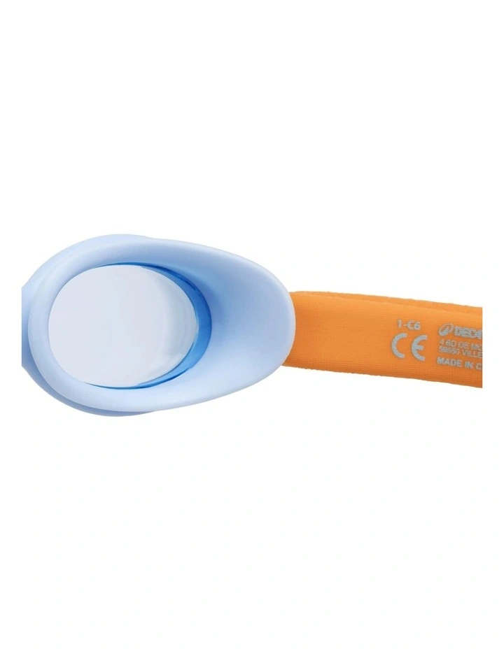 Decathlon | Swimming goggles, Kuwee yellow tinted blue image 6