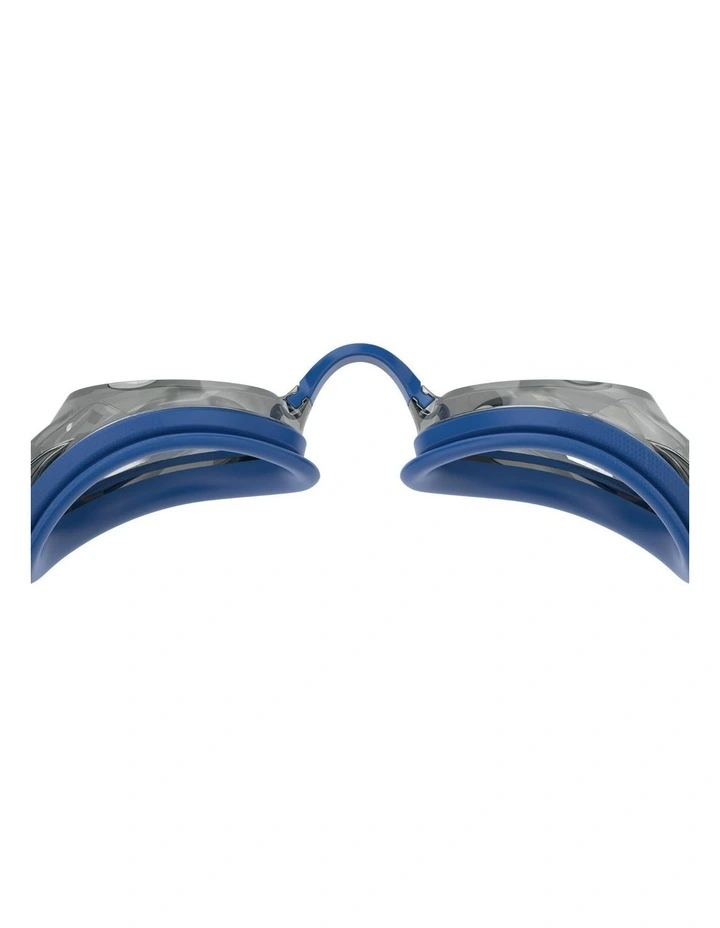 Decathlon | Speedo Vanquisher 3.0 Mirrored Goggle - Team Blue/Steel/Silver Mirror image 4