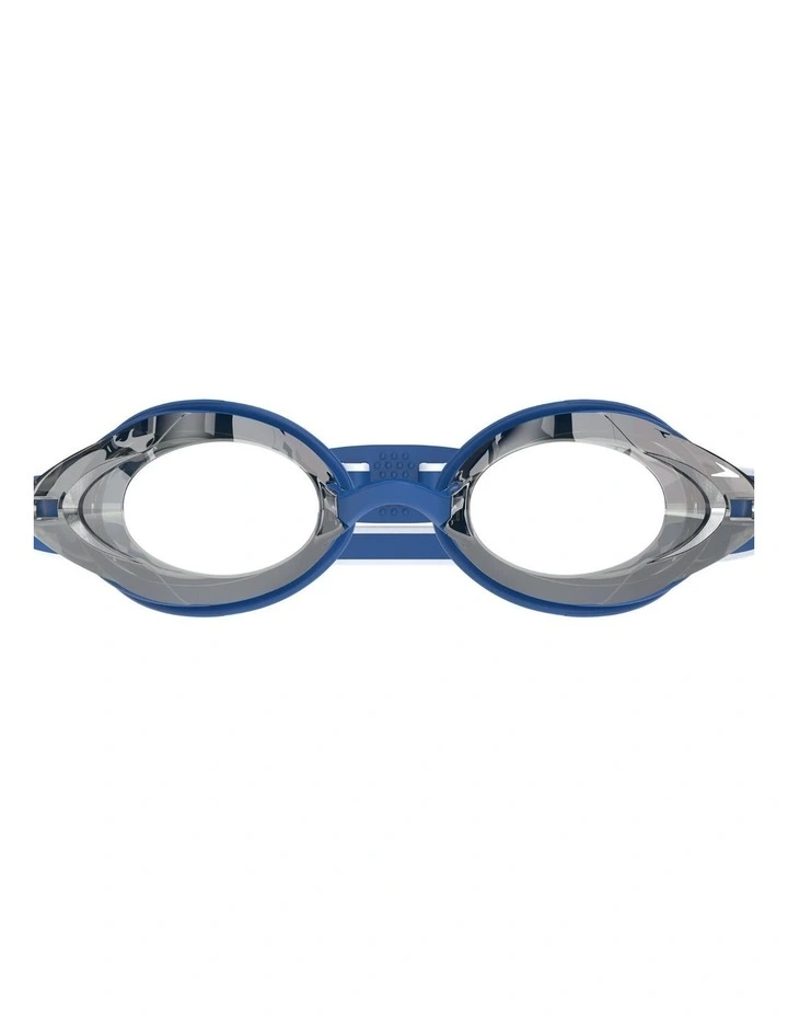 Decathlon | Speedo Vanquisher 3.0 Mirrored Goggle - Team Blue/Steel/Silver Mirror image 5