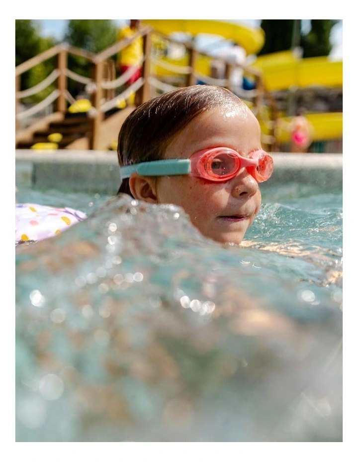 Decathlon | Swimming goggles, Kuwee turquoise tinted pink image 2