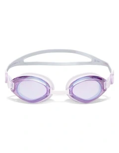 Decathlon | Nabaiji Swimming Goggles Ama Mirror Lens White Purple