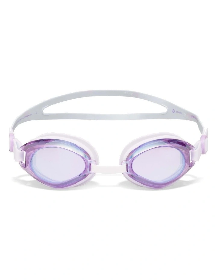 Decathlon | Nabaiji Swimming Goggles Ama Mirror Lens White Purple image 1