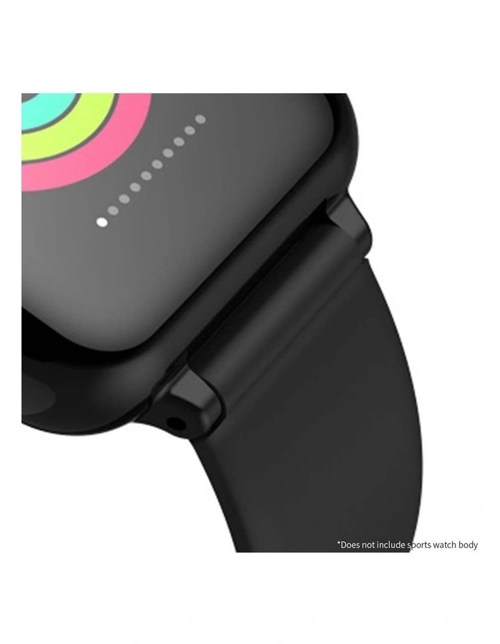 SOGA Smart Sport Watch Model B57C Compatible Wristband Replacement Bracelet Strap Black image 4