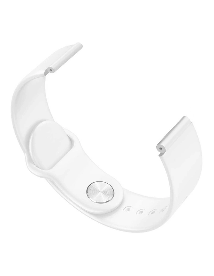 SOGA Smart Sport Watch Model B57C Compatible Wristband Replacement Bracelet Strap White image 1